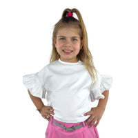 T-shirt Bambina manica a Sbuffo