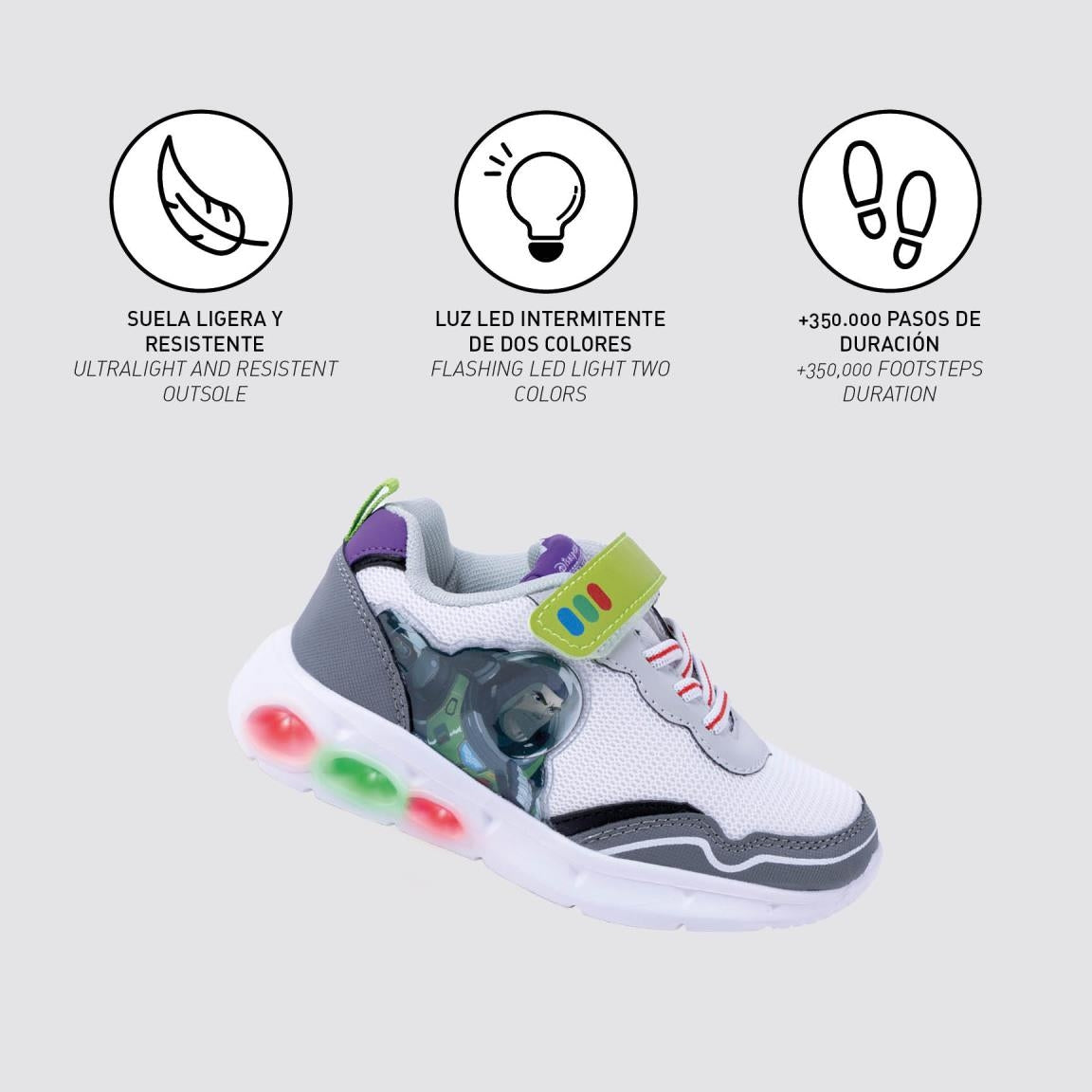 Sneakers Toy Story con Luci
