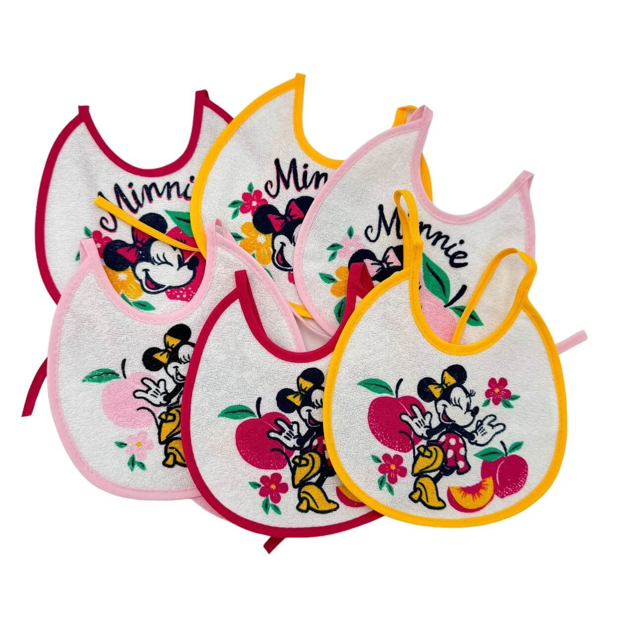 6 Bavette Minnie Disney