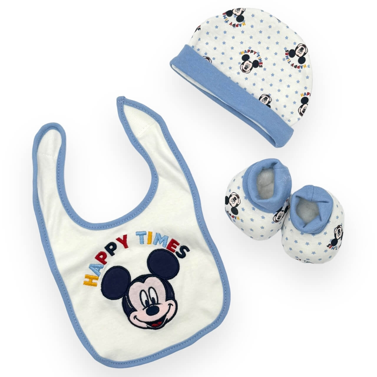 SET DIsney Cappello, bavetta e scarpette Cappello