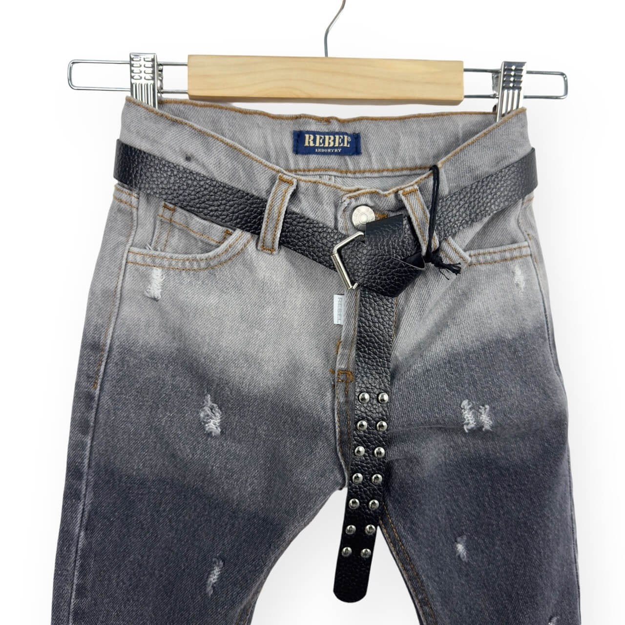 Jeans Bimbo con cintura