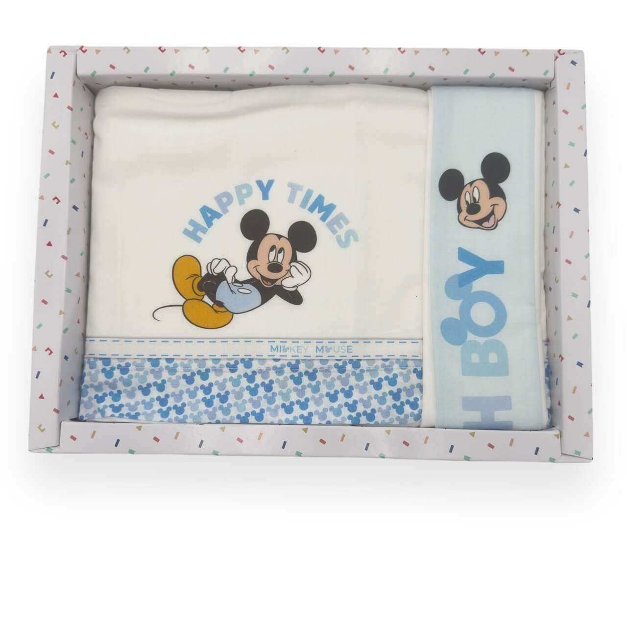 Completo Lettino Disney 100% Cotone