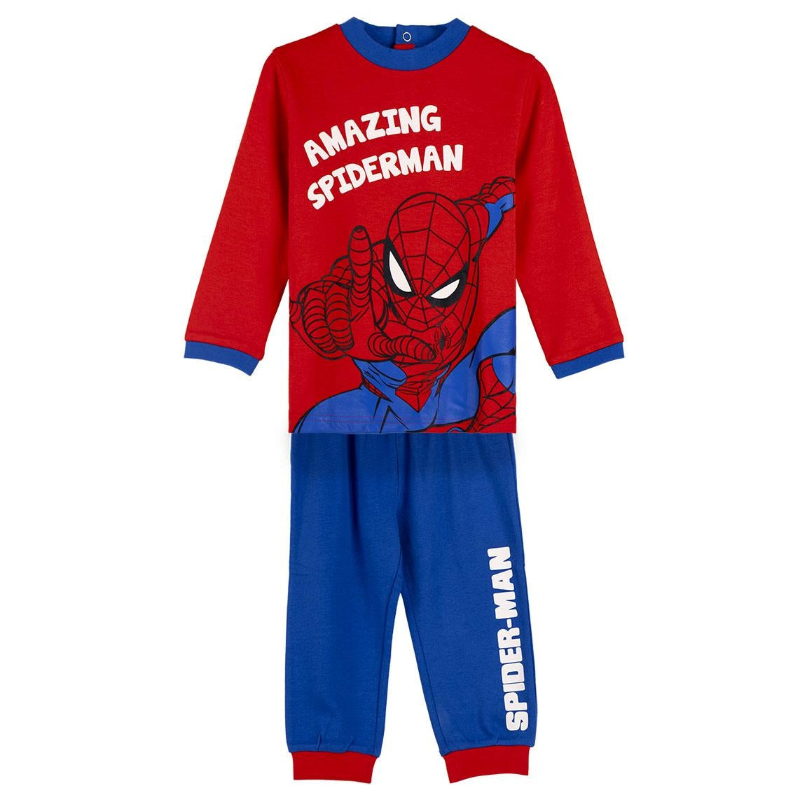 Pigiama In Caldo Cotone Spider Man