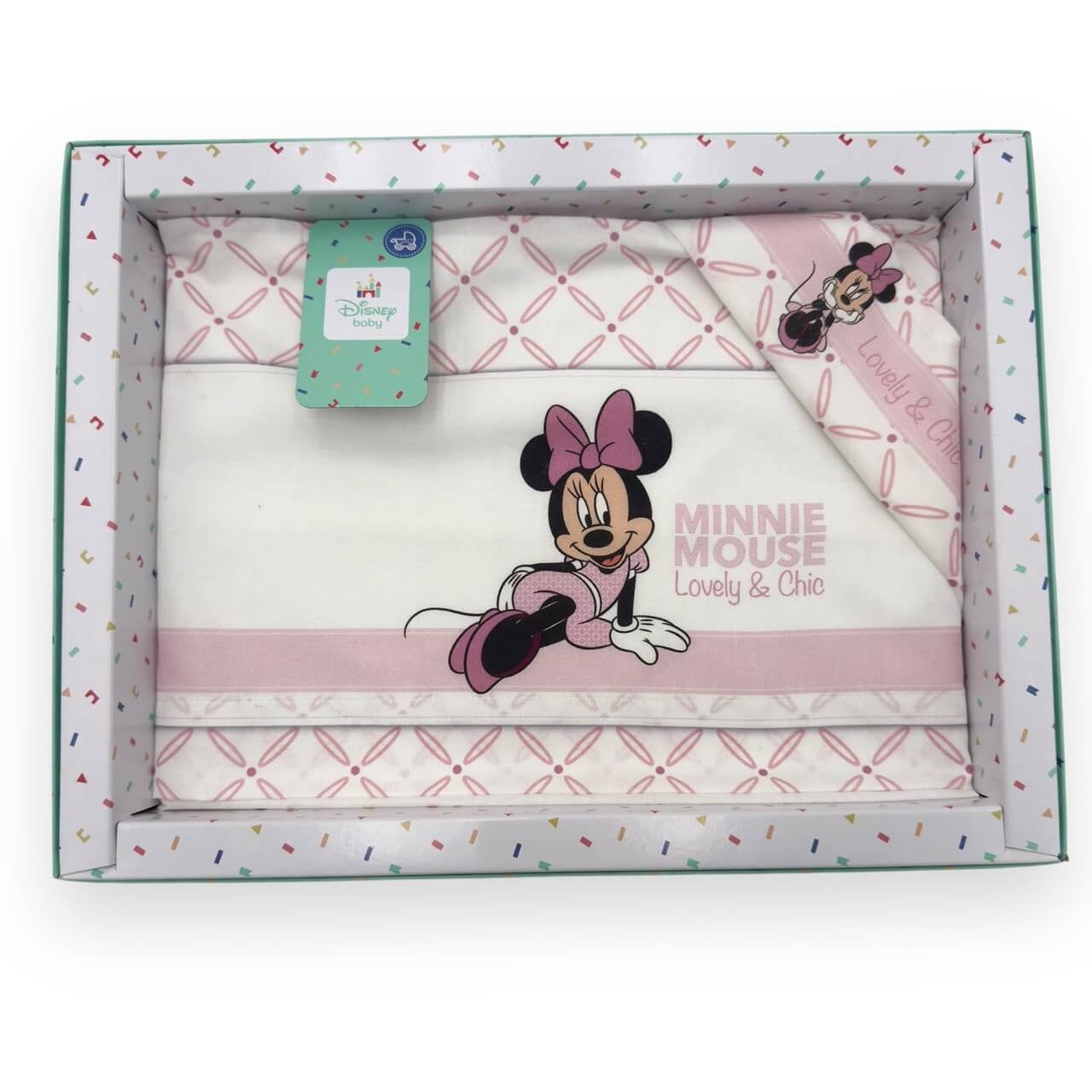 Completo Lettino Disney 100% Cotone