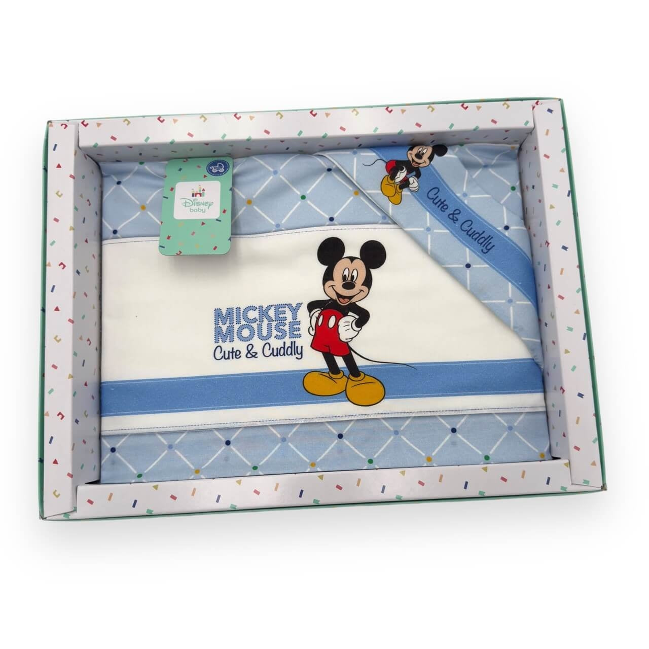 Completo Lettino Disney 100% Cotone