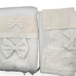 Completo trapunta lettino con lenzuola e paracolpi