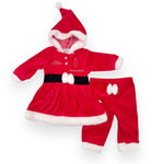 Tutina ciniglia Natalizia Mamma Natale Neonata