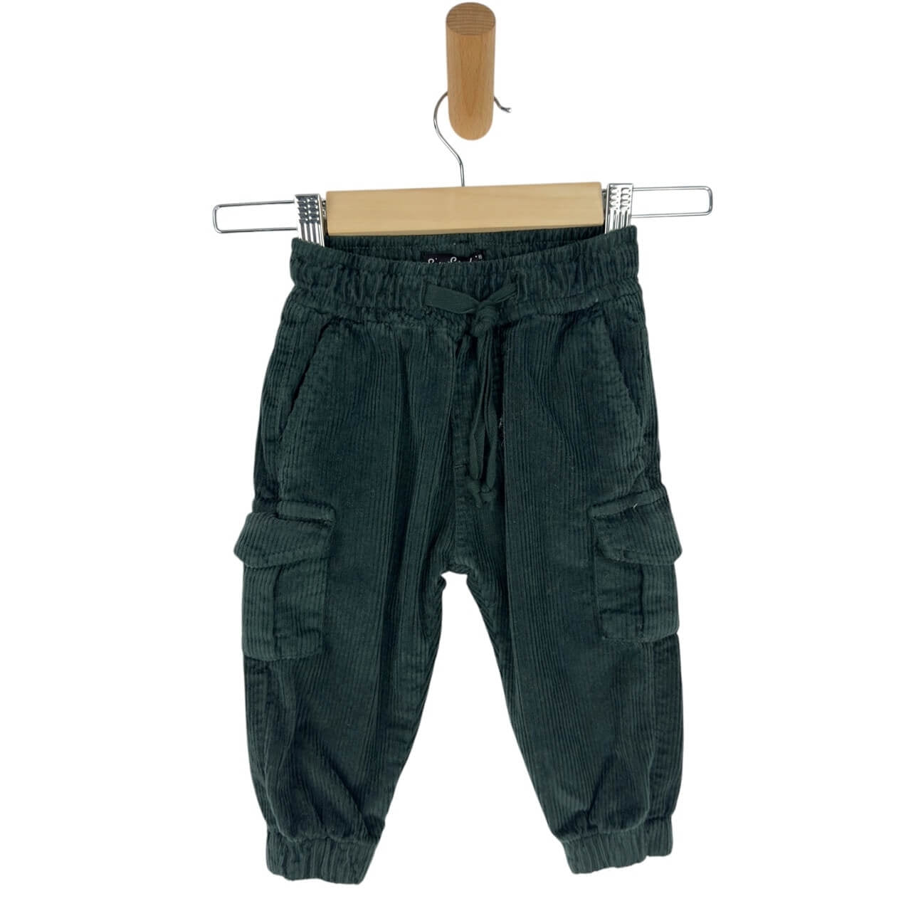 Pantalone Neonato Cargo in Velluto con Tasconi - Pierre Cardin