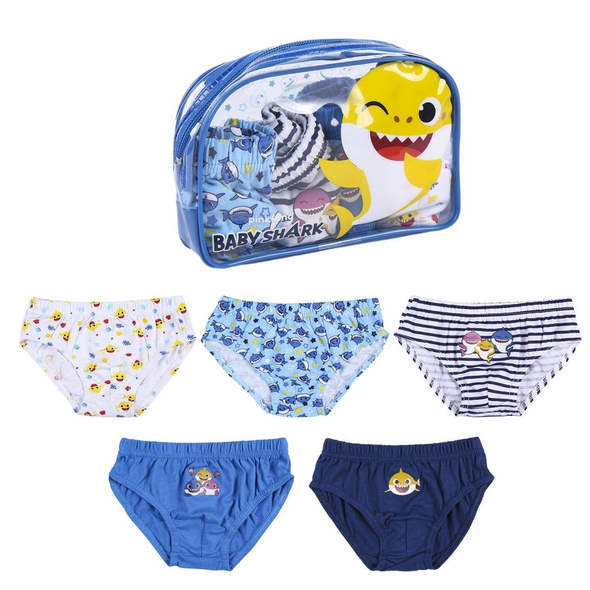 Set Slip Bambino 5 Pezzi Baby Shark