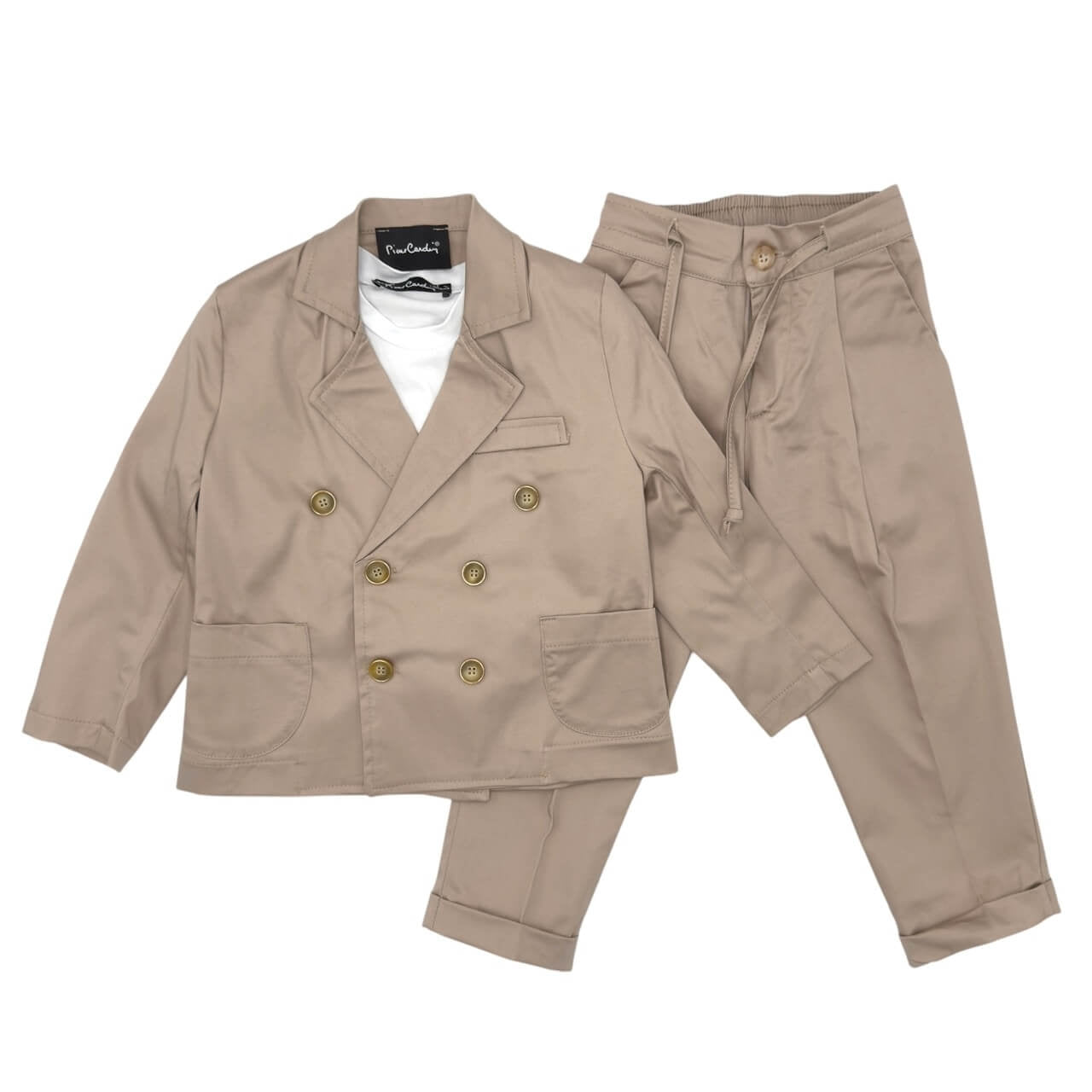 Completo Bimbo Doppio petto Pierre Cardin