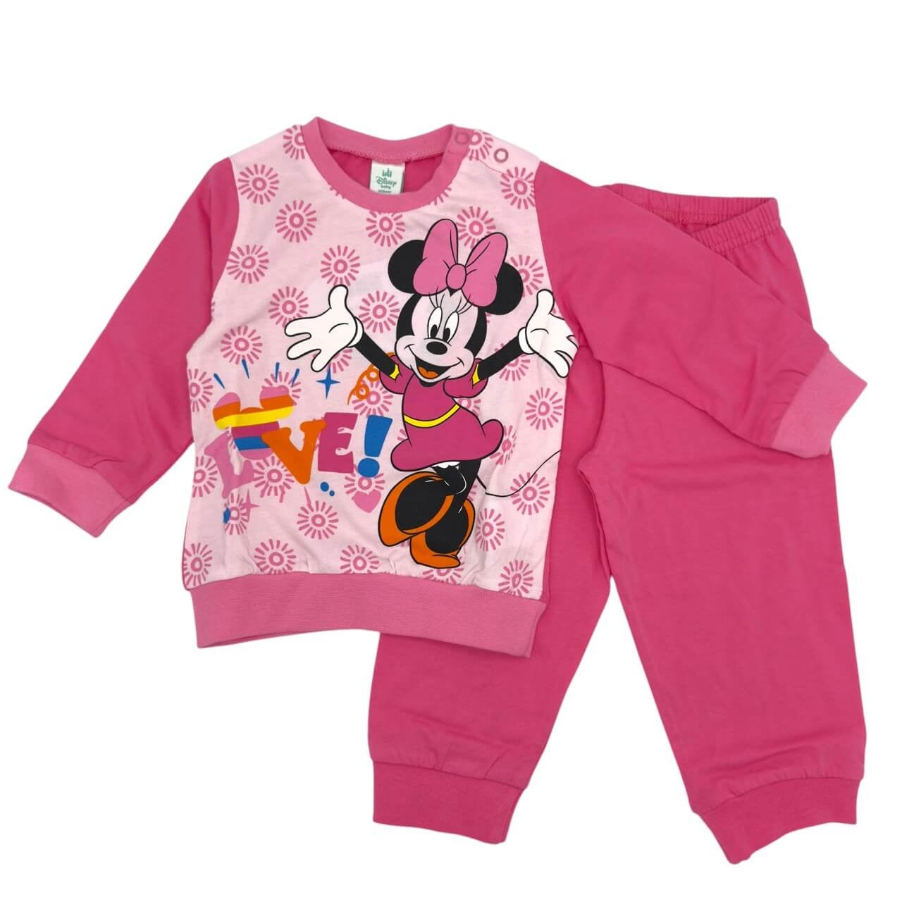 Pigiama in Cotone Disney Minnie