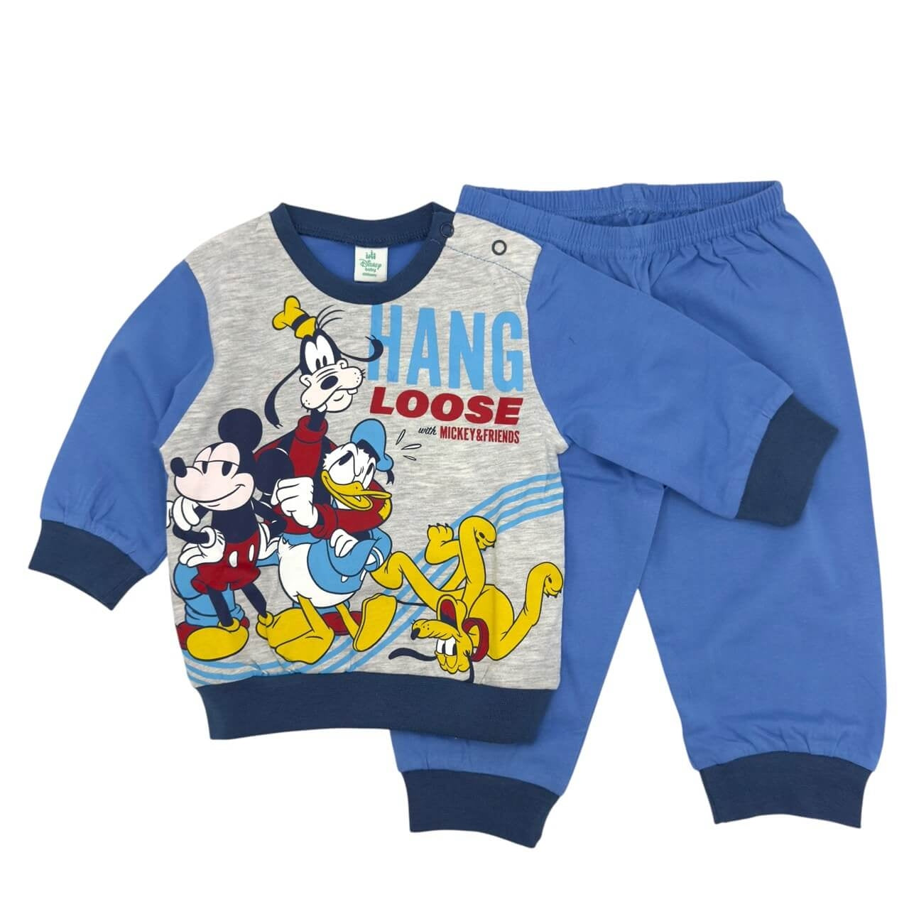 Pigiama in Cotone Disney Mickey Mouse