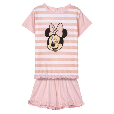 Pigiama Corto 100% Cotone Disney Minnie