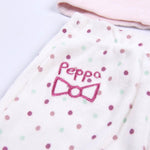 Tutina 2 Pezzi in Ciniglia Peppa Pig