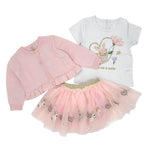 Completo Neonata Cotone 3 Pezzi