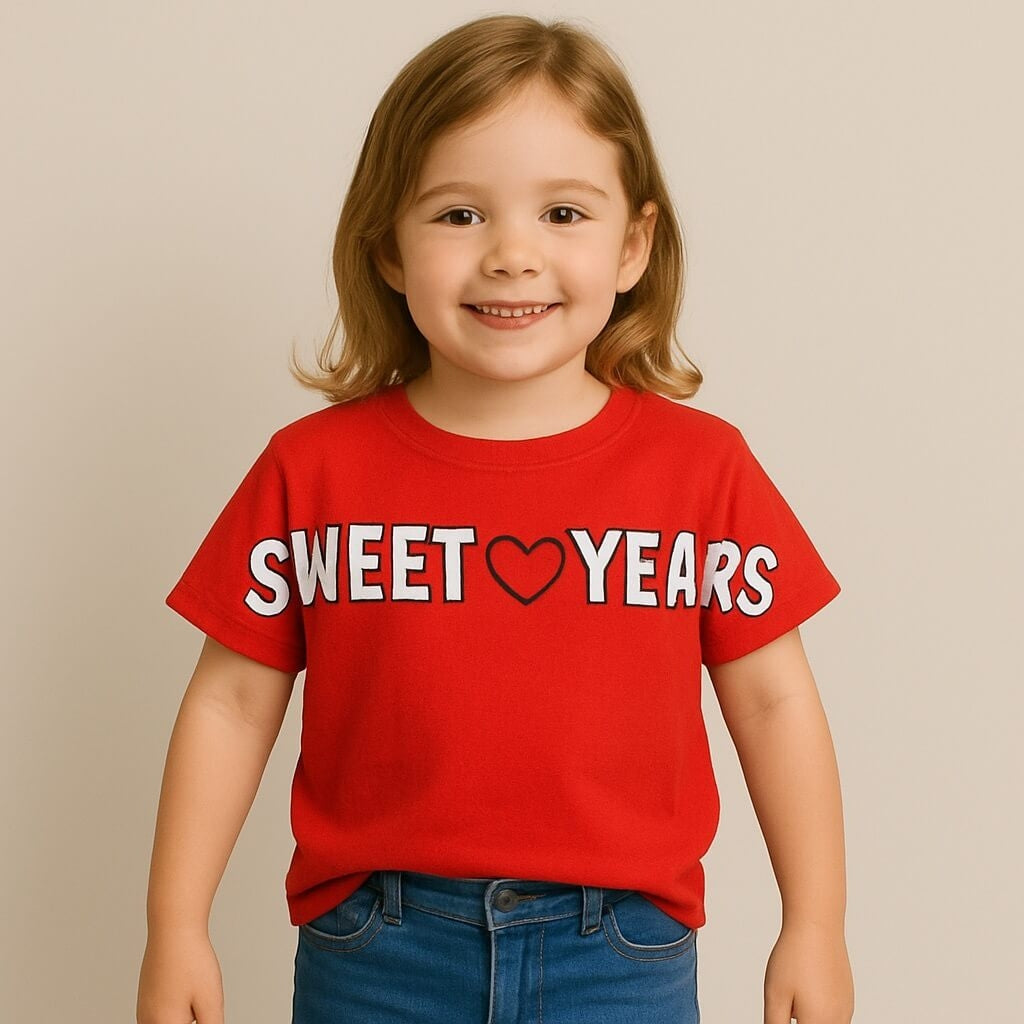 T-shirt Sweet Years anni Bimba