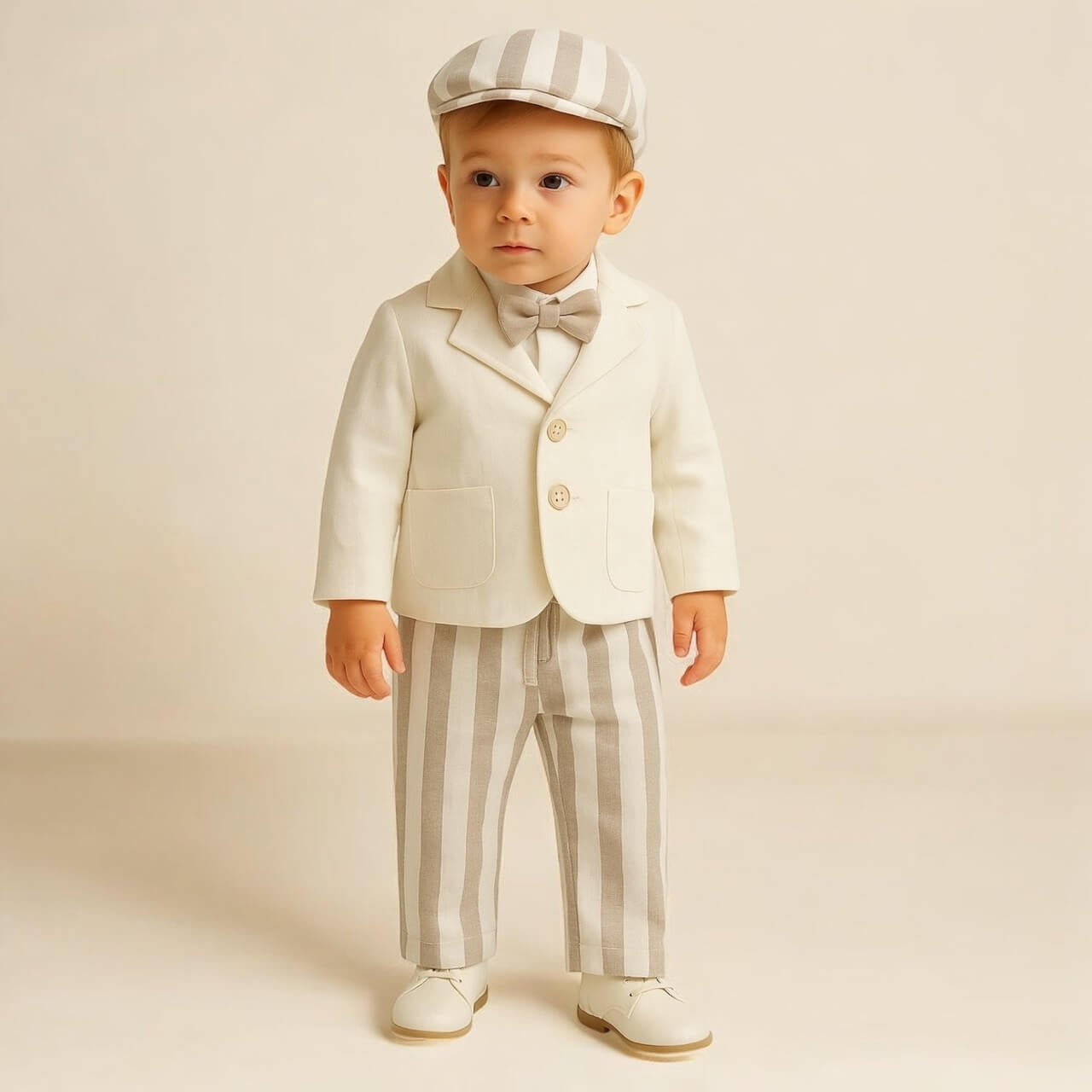 Abito in Lino Neonato