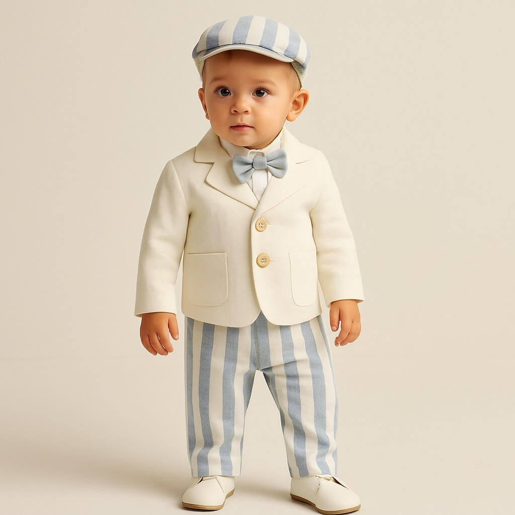 Abito in Lino Neonato