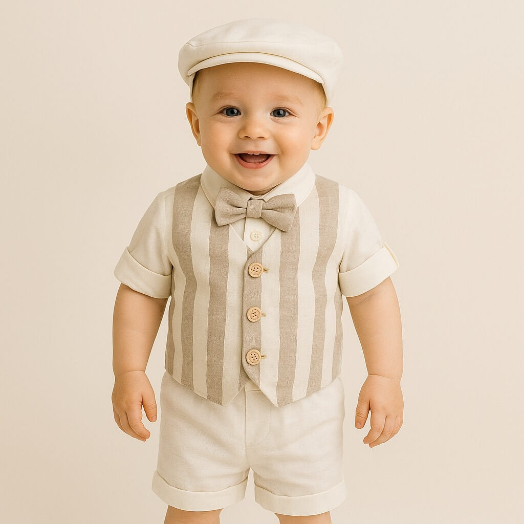 Abito in lino Neonato
