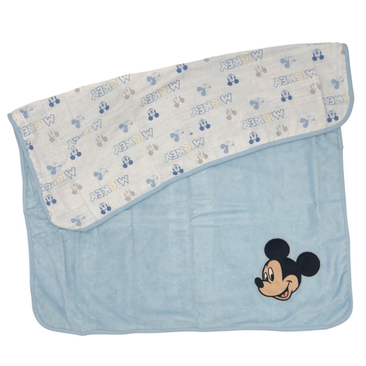 Copertina Disney Baby con ricamo Mickey Mouse
