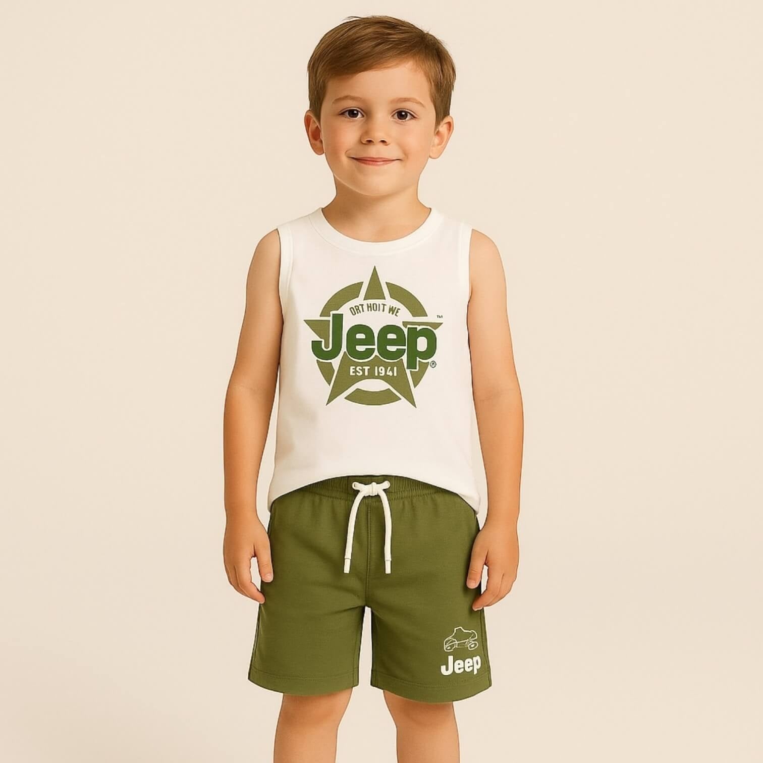 Completo Canotta Bimbo Jeep®