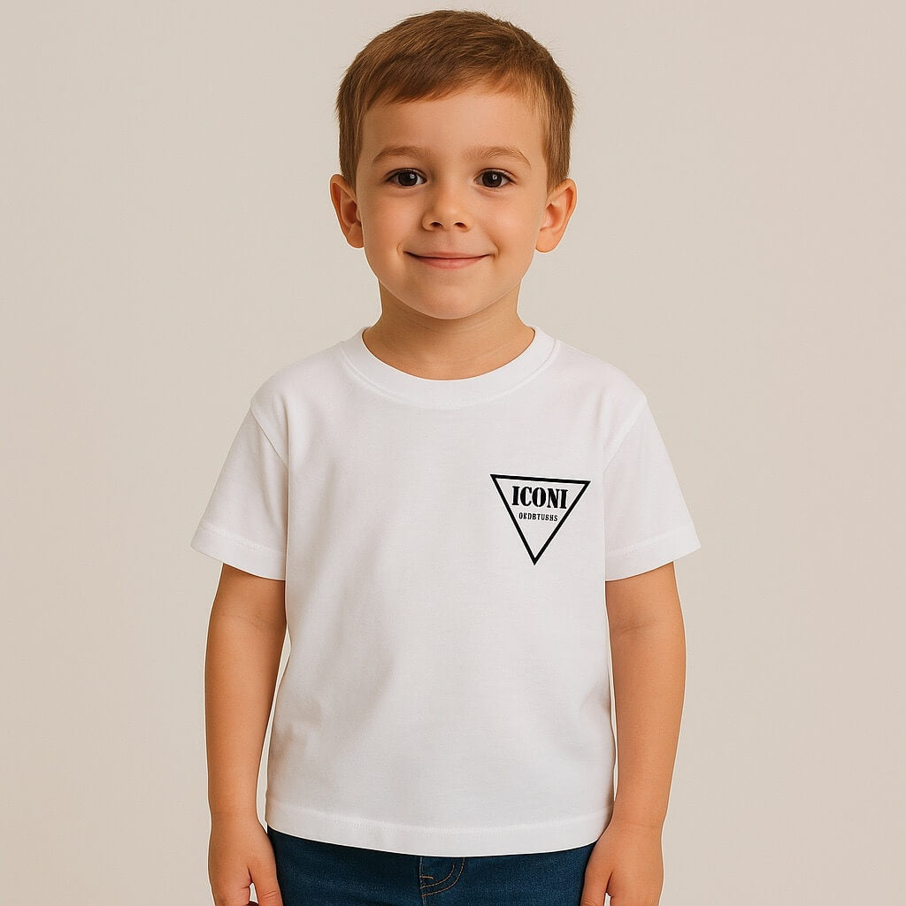 T-shirt retro stampata Bimbo