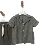 Completo bambino a righe