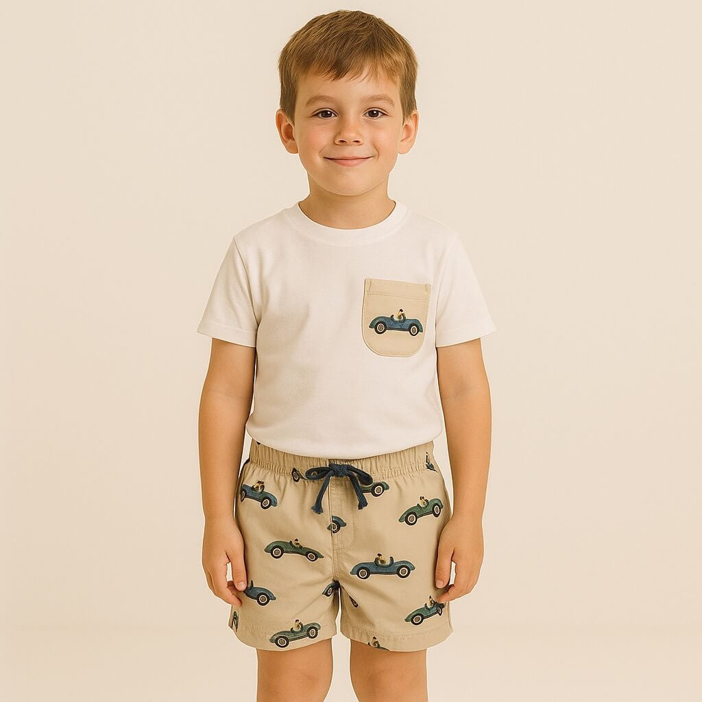 Completo Costume da Bagno + T-shirt Bimbo