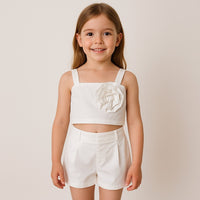 Completo Bambina Top e Shorts