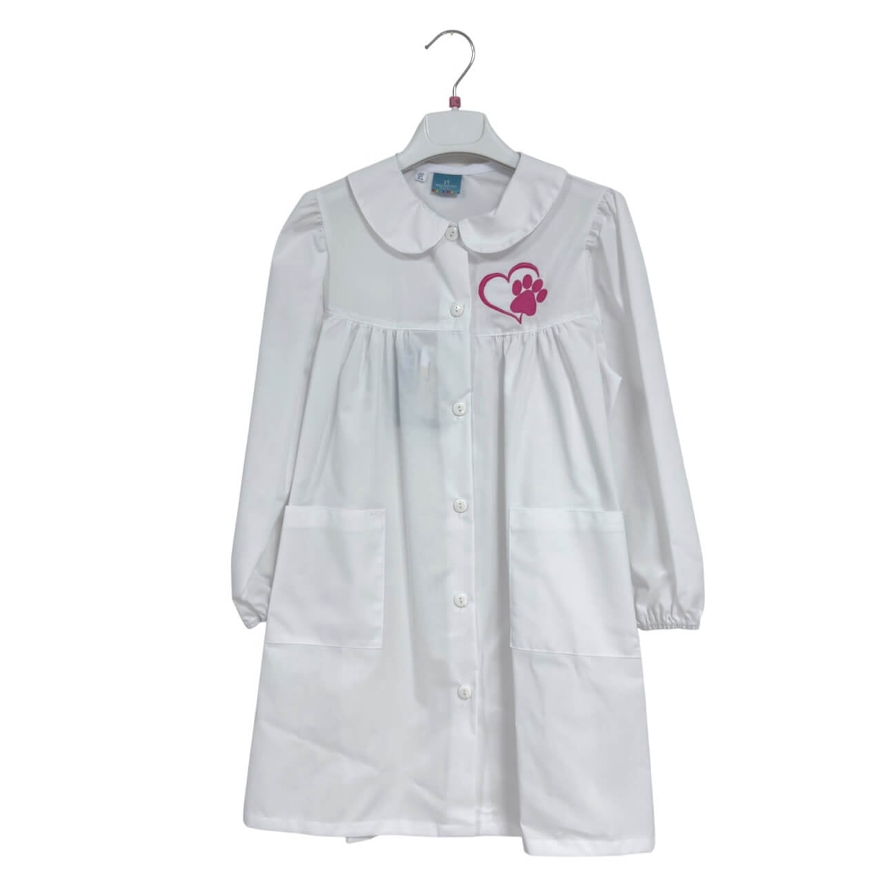 Grembiule scuola Elementare Bianco Bimba