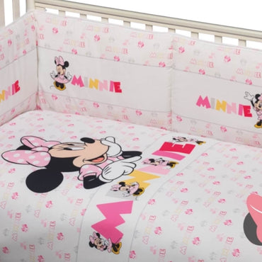 Completo trapunta lettino con paracolpi Microfibra Disney