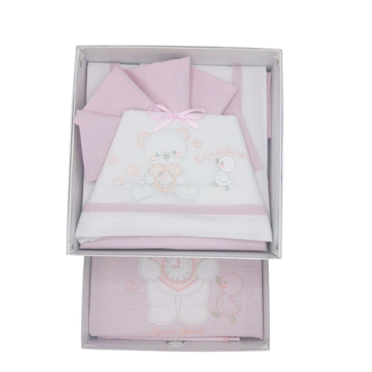 Completo Lenzuola + Copertina Cotone Lettino