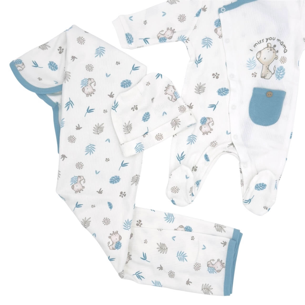 Set 3 pezzi in Caldo Cotone Nazareno Gabrielli