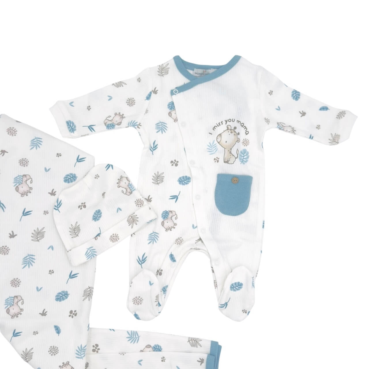 Set 3 pezzi in Caldo Cotone Nazareno Gabrielli