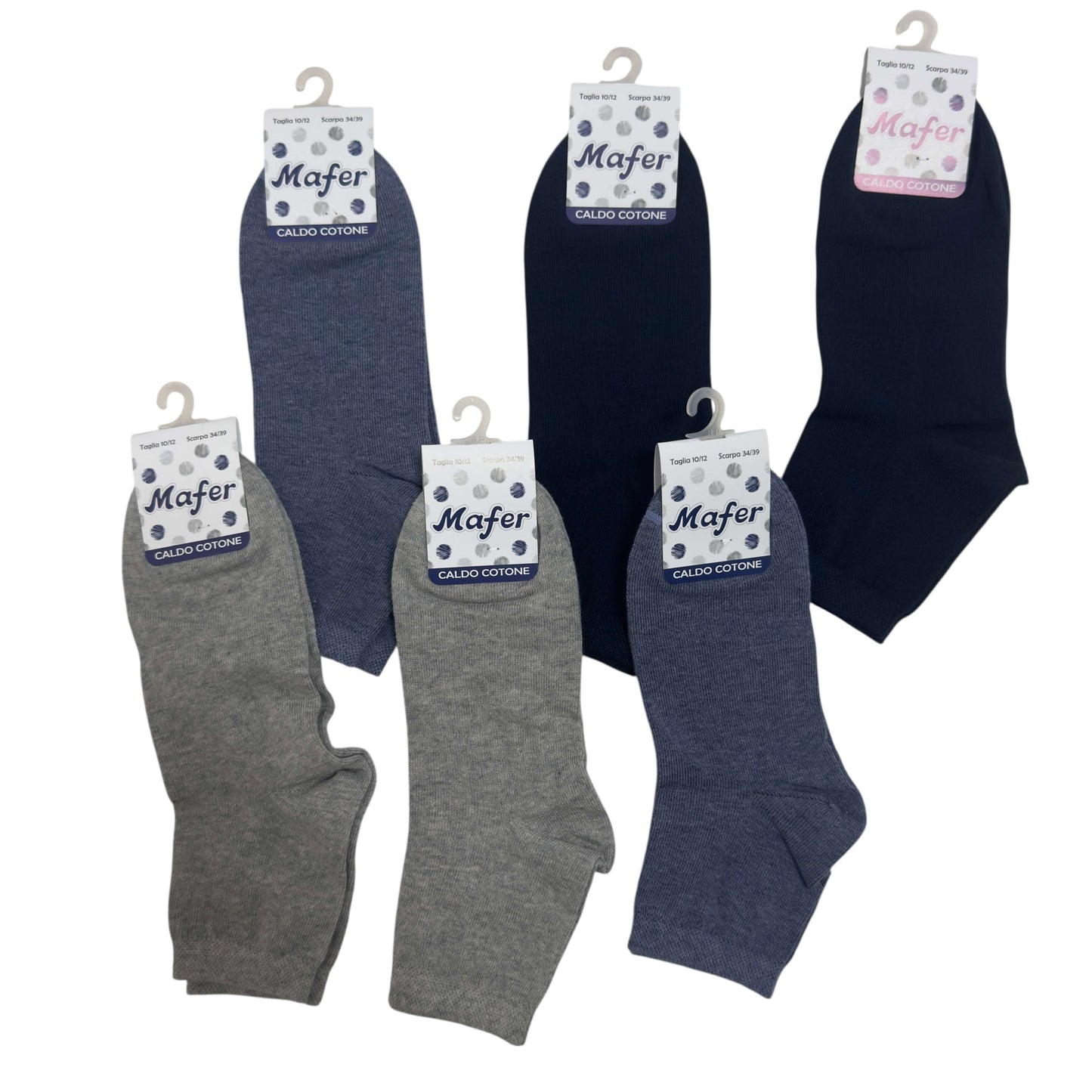 6 Calzini in Caldo cotone Bimbo