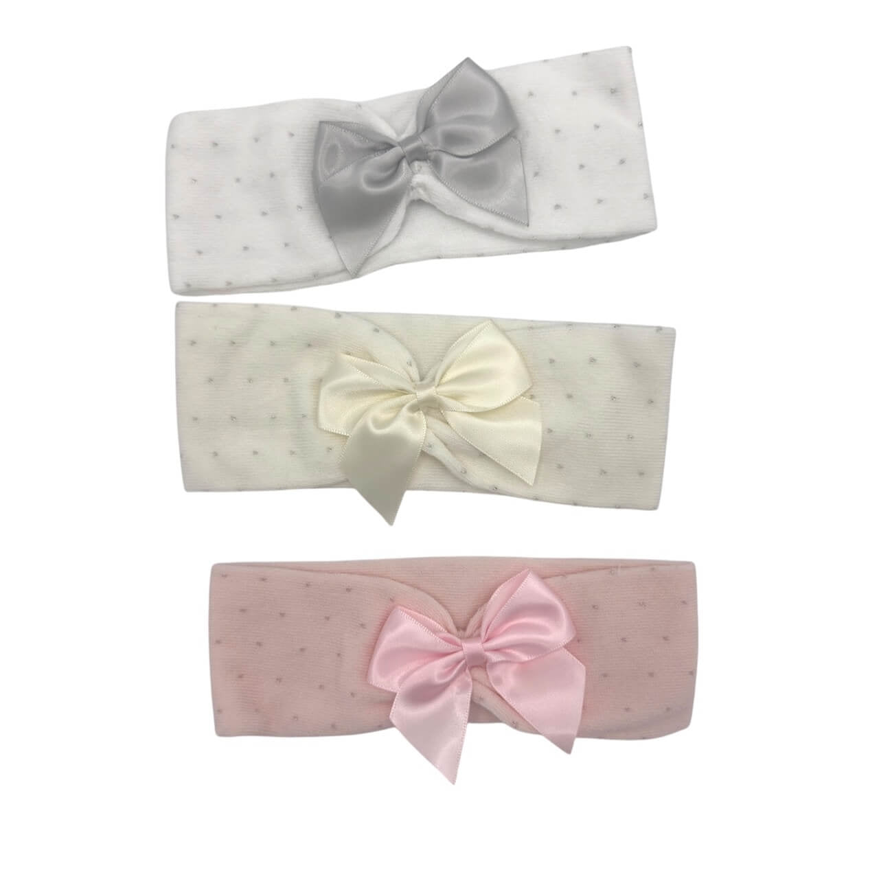 3 Fascie Neonata in Caldo Cotone 0/6 Mesi