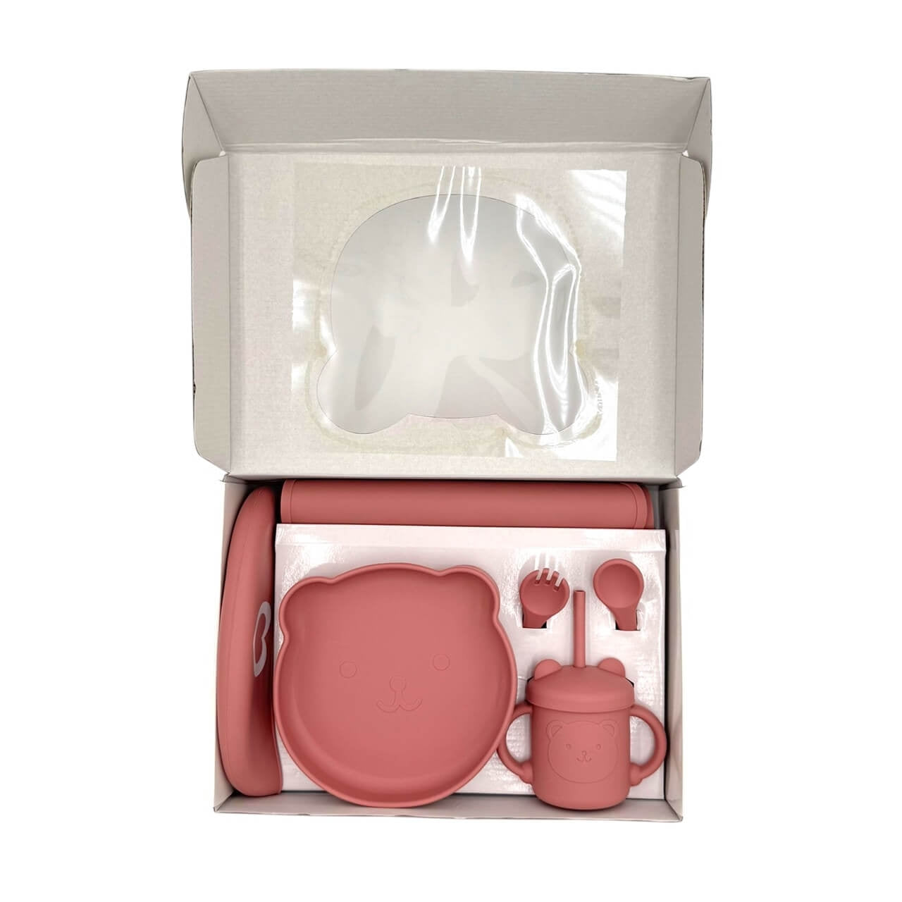 Set Pappa da 5 Pezzi in Silicone
