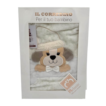 Coperta in Coral Per culla/Lettino 100x140cm