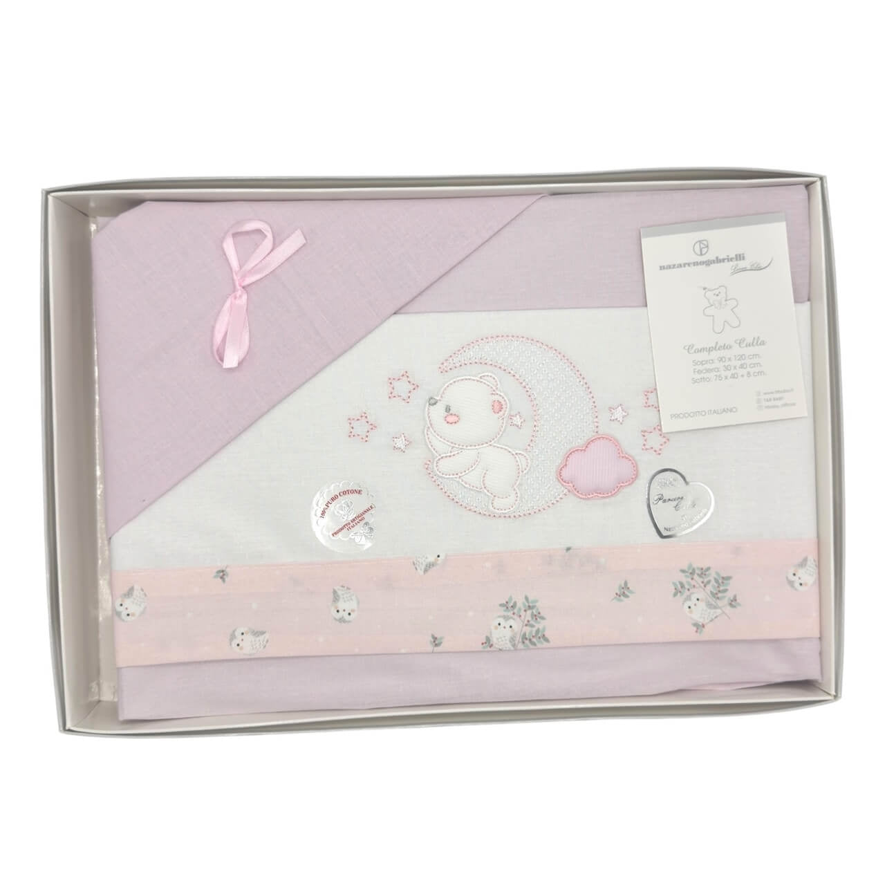Completo Carrozzina 100% Cotone