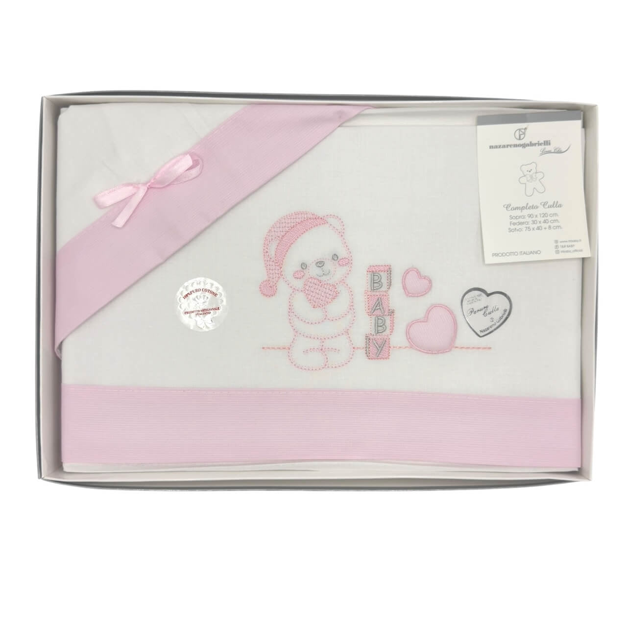 Completo Carrozzina 100% Cotone