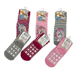 6 Calzini Antiscivolo Caldo Cotone Bimbo