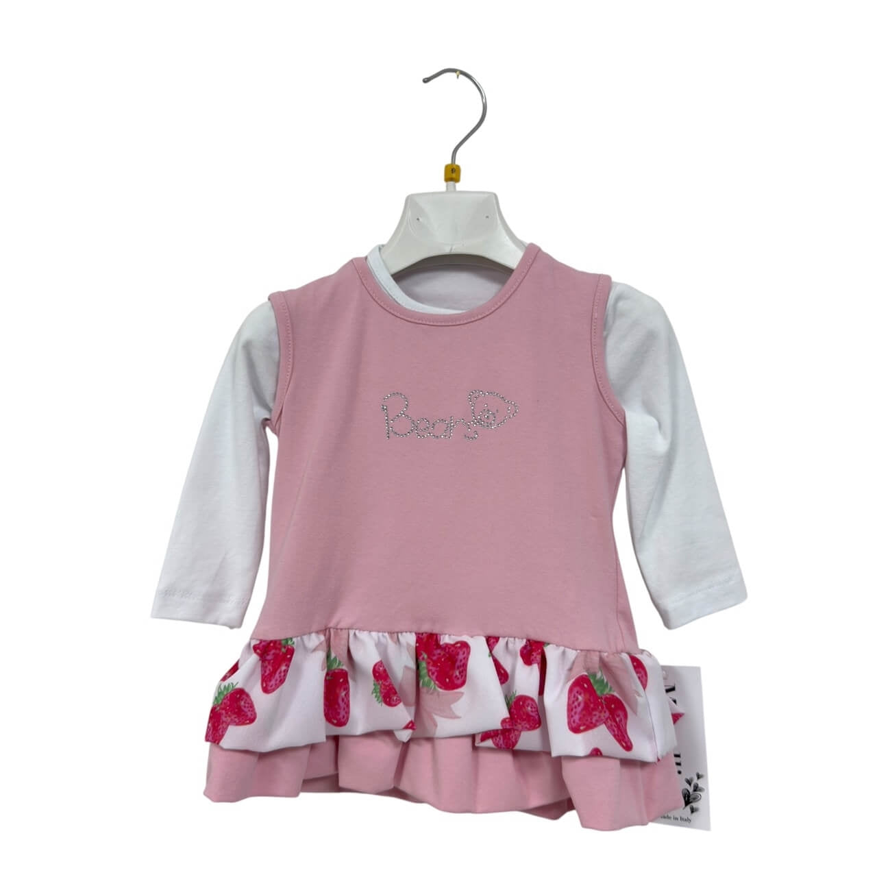 Abito Bimba Neonata in cotone