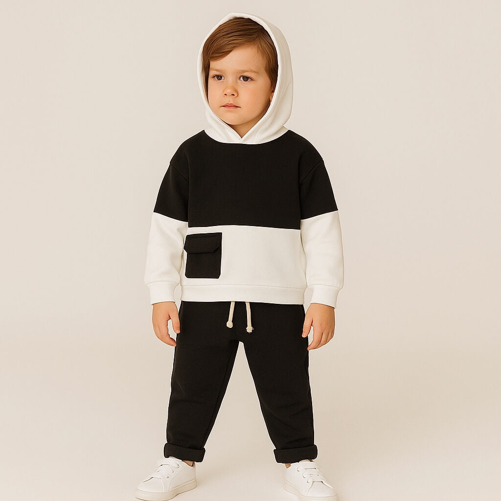 Tuta Tascone Cotone Bimbo