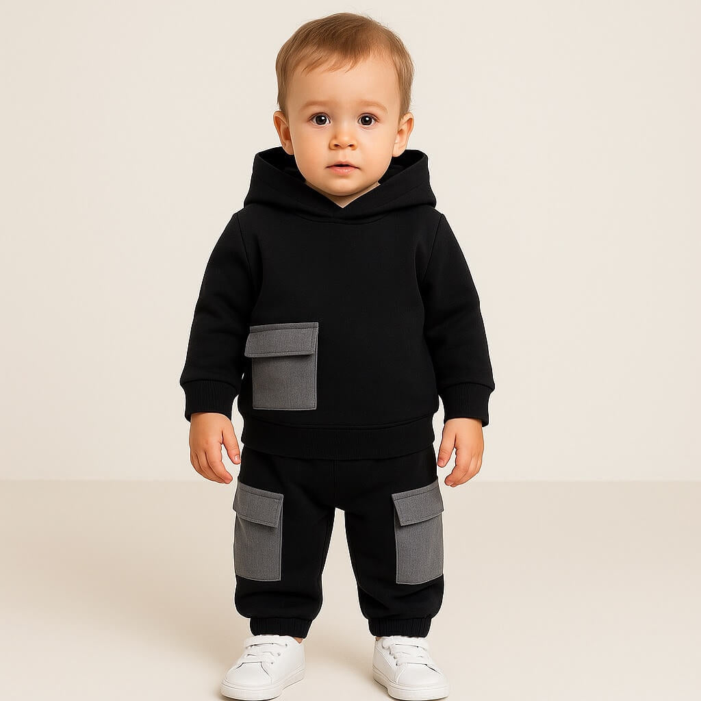 Tuta Tascone Cotone Neonato