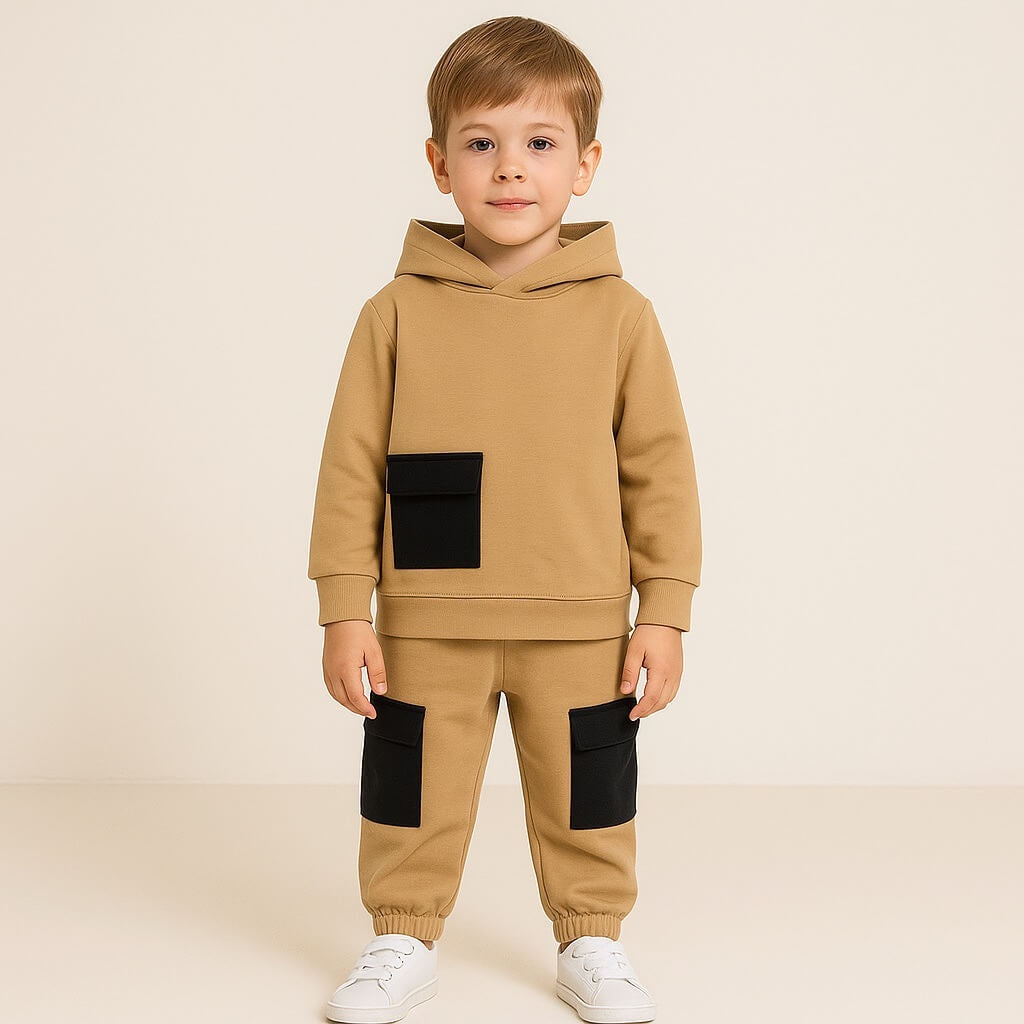 Tuta Tascone Cotone Bimbo