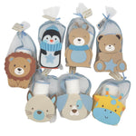 1 Set Regalo Neonato con Accappatoio Triangolo