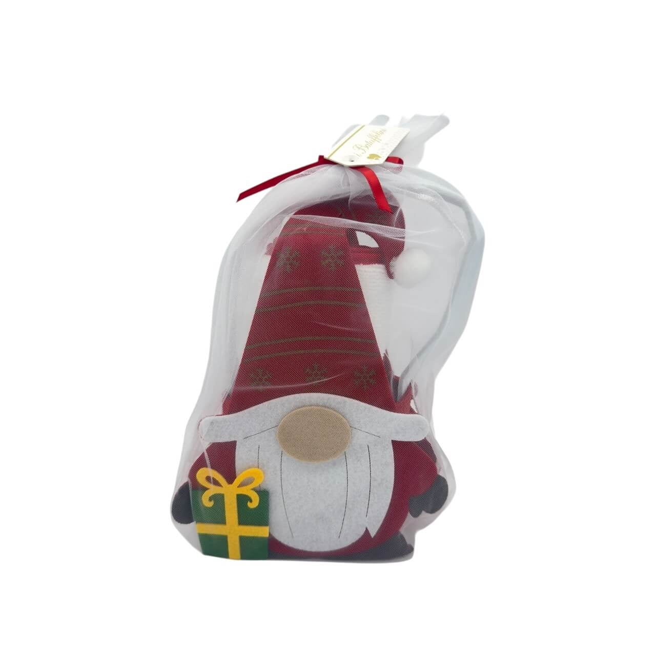 Set Regalo Natale Neonato con Accappatoio Triangolo