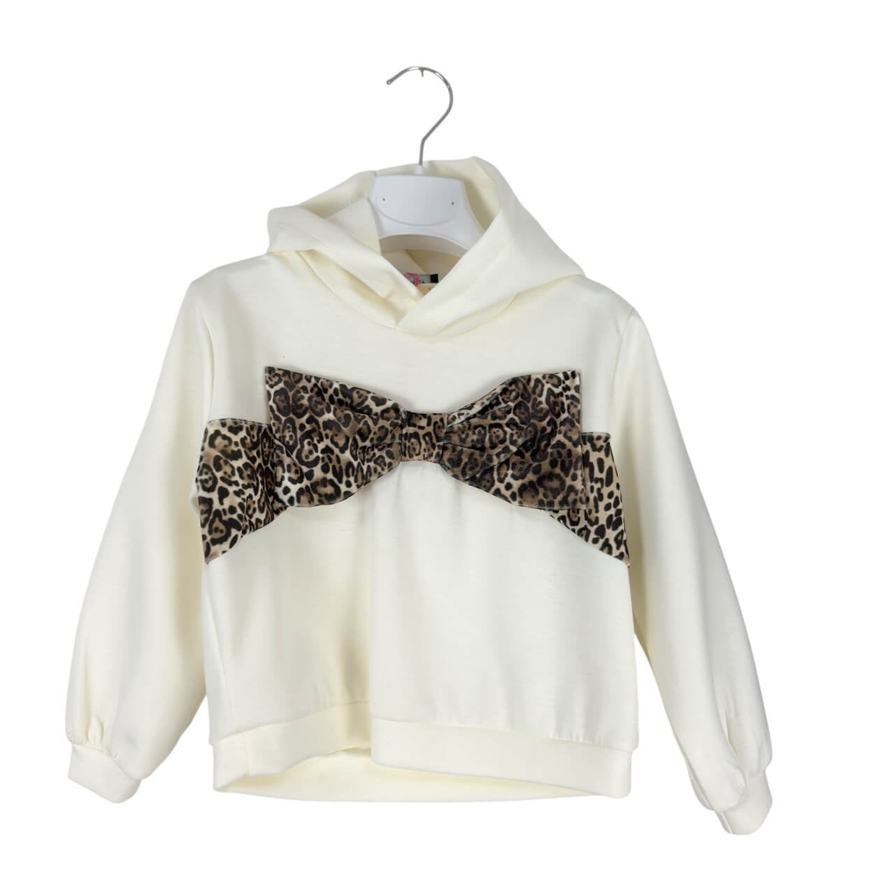 Completo Bambina 2 Pezzi – Felpa con Cappuccio e Gonna a Pieghe
