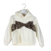 Completo Bambina 2 Pezzi – Felpa con Cappuccio e Gonna a Pieghe