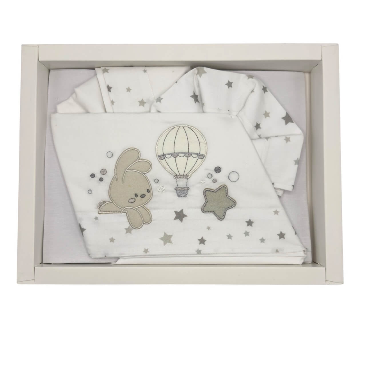 Completo Lettino Bruco Bruco 100% Cotone